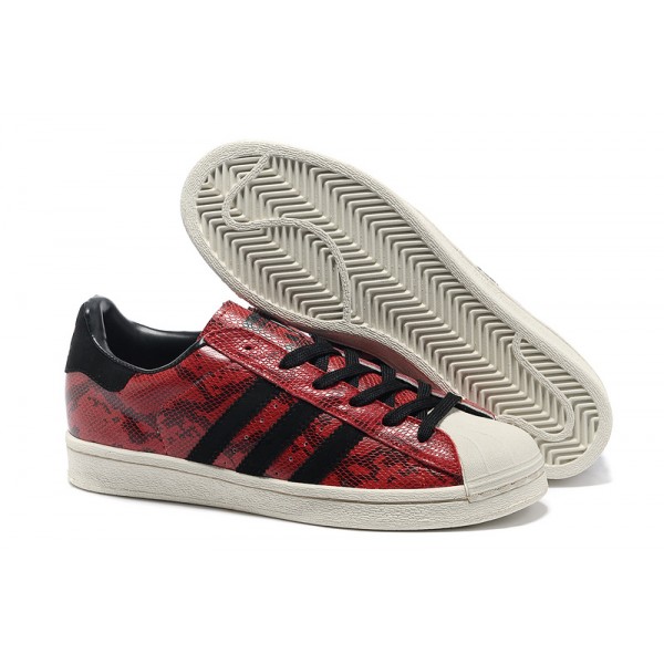 adidas superstar 80s dlx Rouge