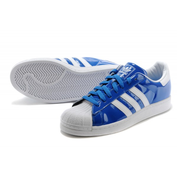 adidas superstar 2 Bleu femme