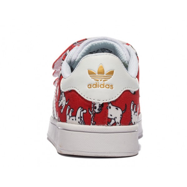 adidas superstar 2 Orange enfant