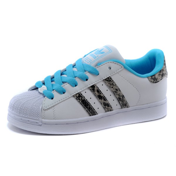 adidas superstar 80s Cyan femme